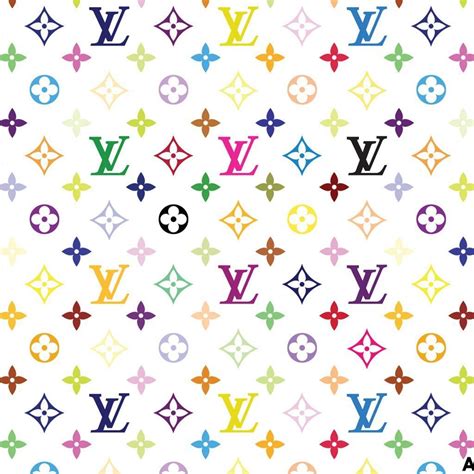 Louis Vuitton rainbow monogram